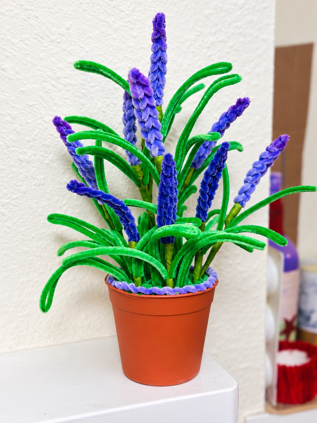 Lavender sprigs — handcrafted flower arrangement